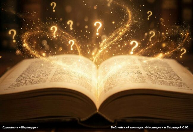 что такое писание вопросы книга