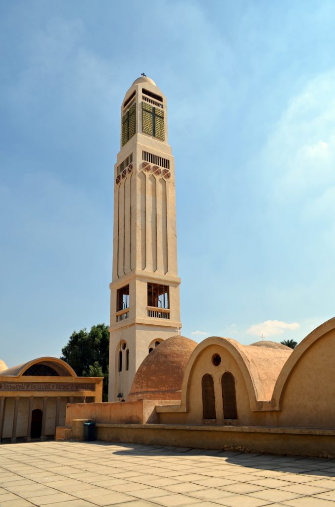 Bell tower of the monastery of St. Macarius the Great, Wadi Al-Natrun, Egypt