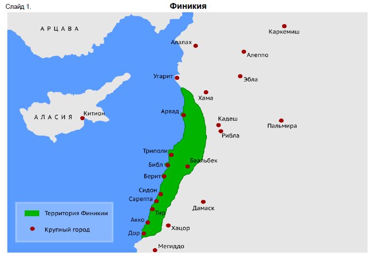 тир и сидон на карте средиземного моря