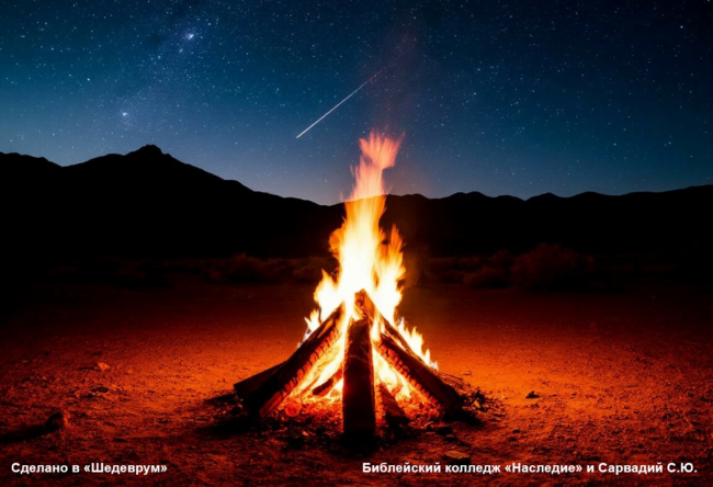 размышление размышление пустыня огонь