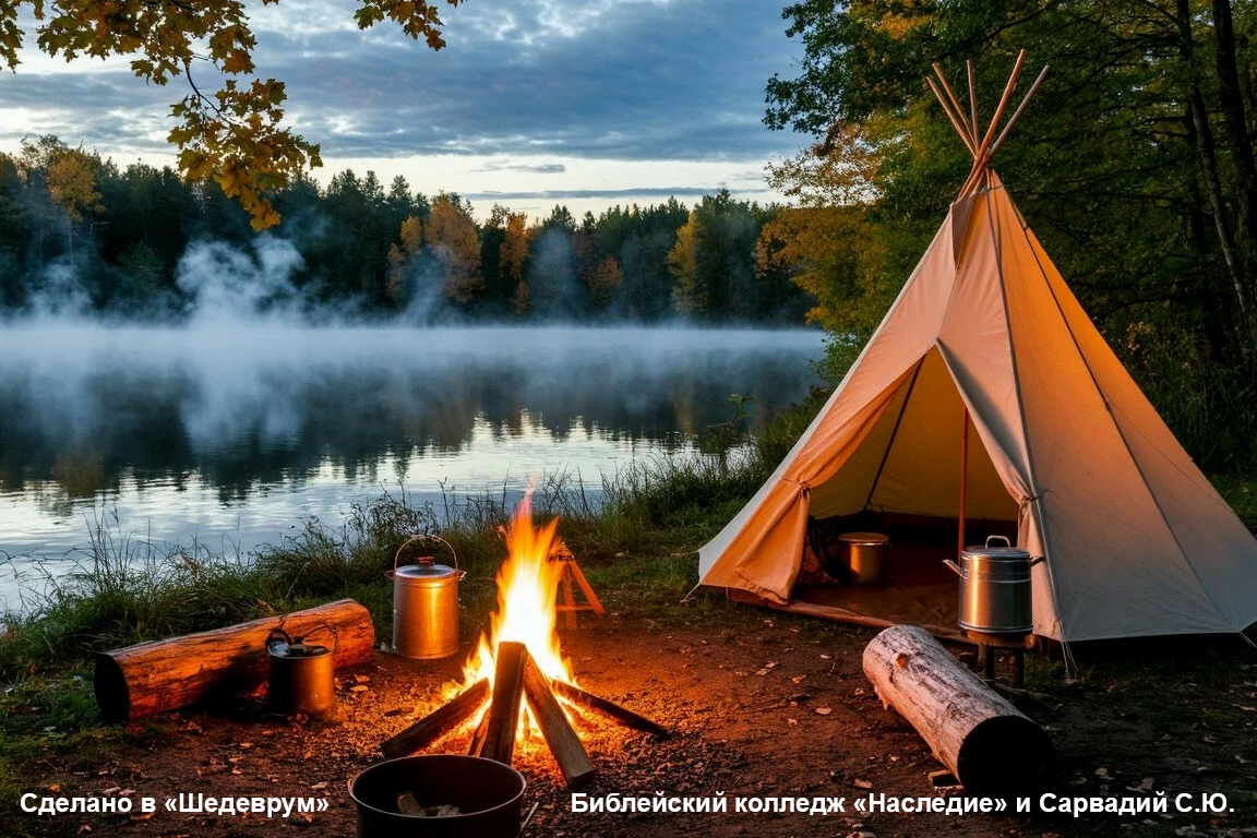 странствие странствие молитва палатка костер